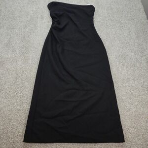 Banana Republic Black One Shoulder Strapless Column Dress - Size‎ 2 NWT